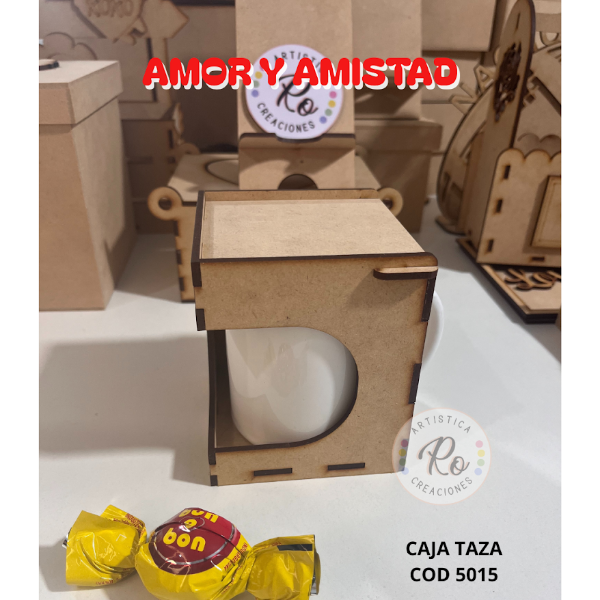 Producto - CAJA PAR TAZA