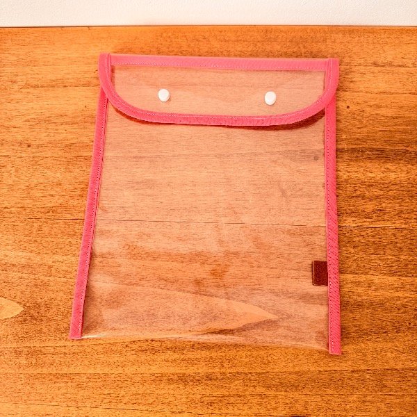 Producto - SOBRE CRISTAL para hojas de carpeta Nro 3 (Sandía)
