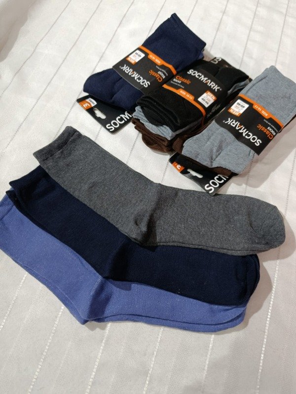 Producto - X12 - MEDIAS DE VESTIR LISAS SOCKMAR