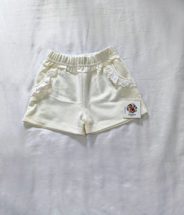 Producto - SHORT PUNTILLA CRUDO
