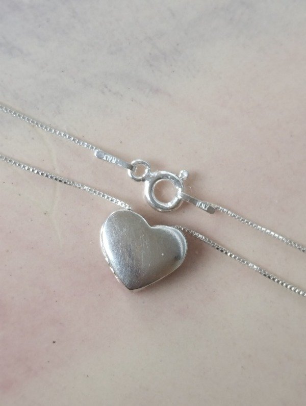 Producto - Cadenita de plata corazón