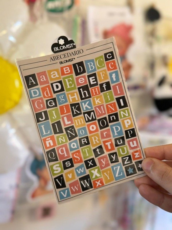 Producto - Plancha letras