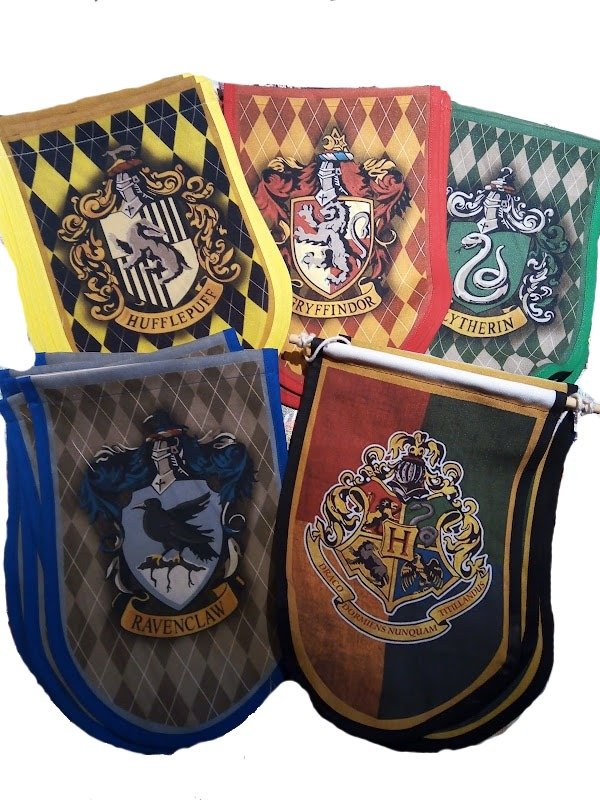 Producto - Pack 5 banderines Harry Potter