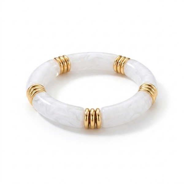 Producto - Brazalete Boho Blanco