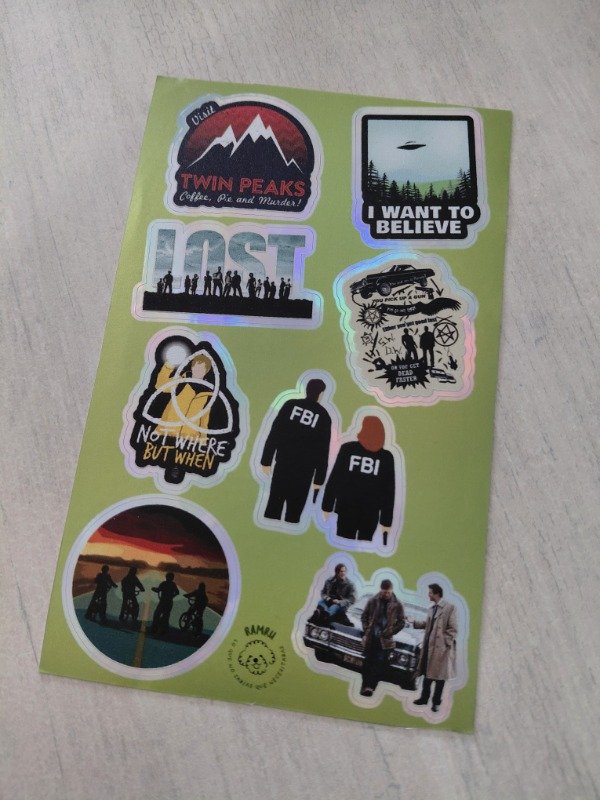 Producto - Planchitas de stickers - Series varias
