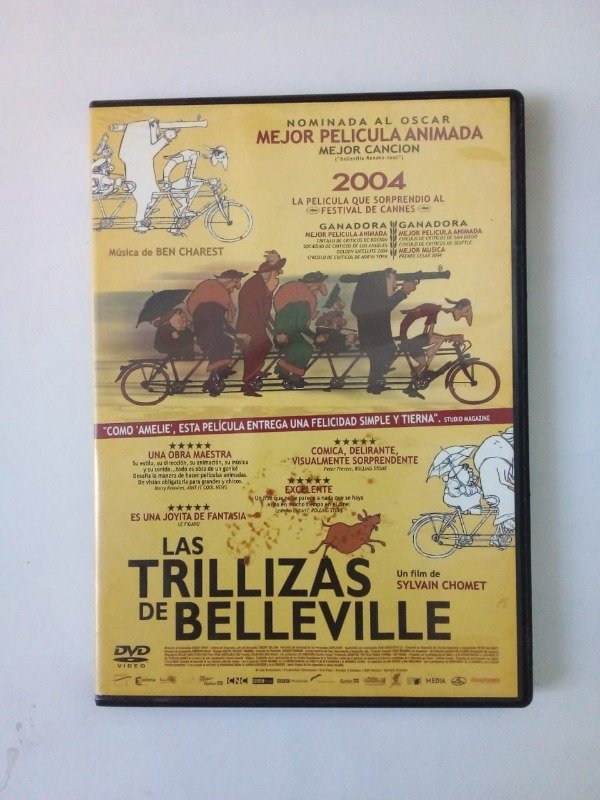 Producto - Las trillizas de Belleville - Sylvain Chomet - Leader 2006