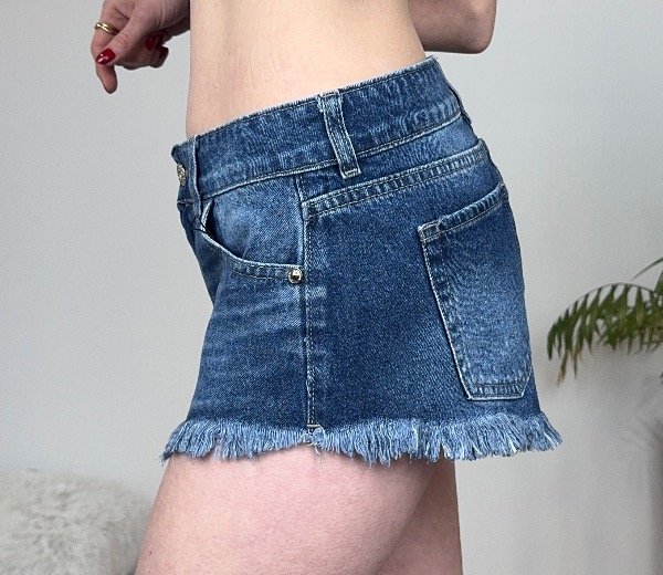 Producto - Short blue tiro bajo - 2