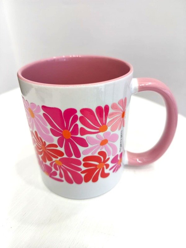 Producto - Taza Rosa Soft / Flores en movimiento