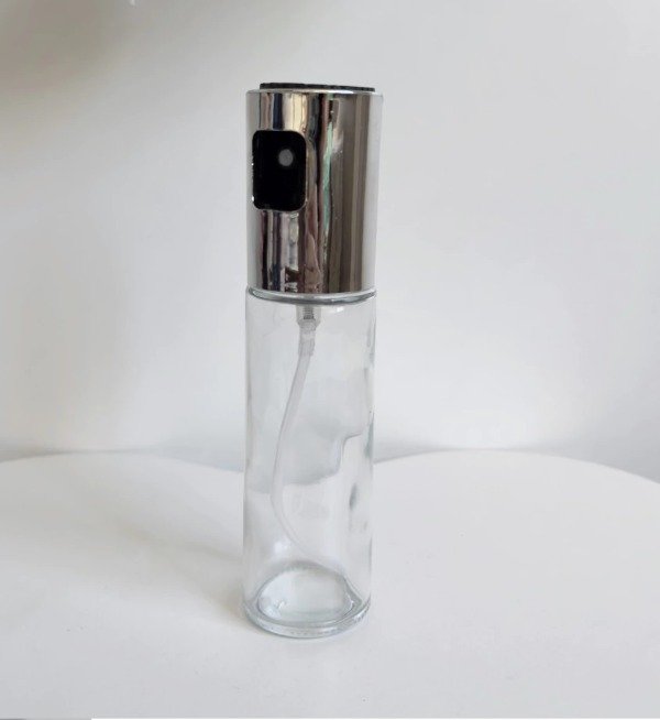 Producto - Rociador aceite spray tapa plastico Plateado - 0