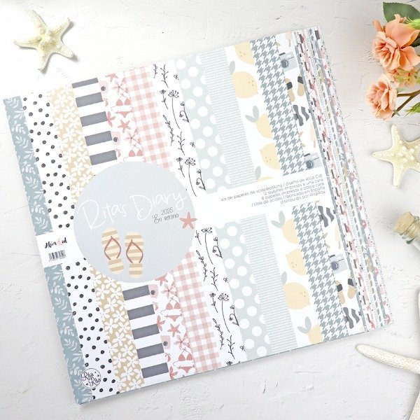 Producto - Verano Kit de papeles 12x12