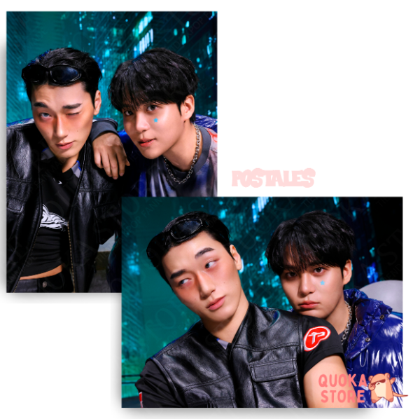 Producto - Postales SAN y JONGHO - ATEEZ 'GOLDEN HOUR : Part.5'