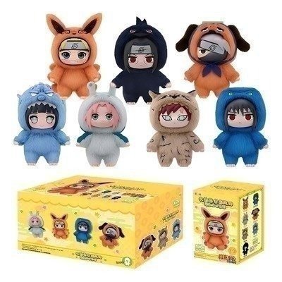 Producto - Peluche Sorpresa De Labubu Naruto al AZAR (por unidad)15cm