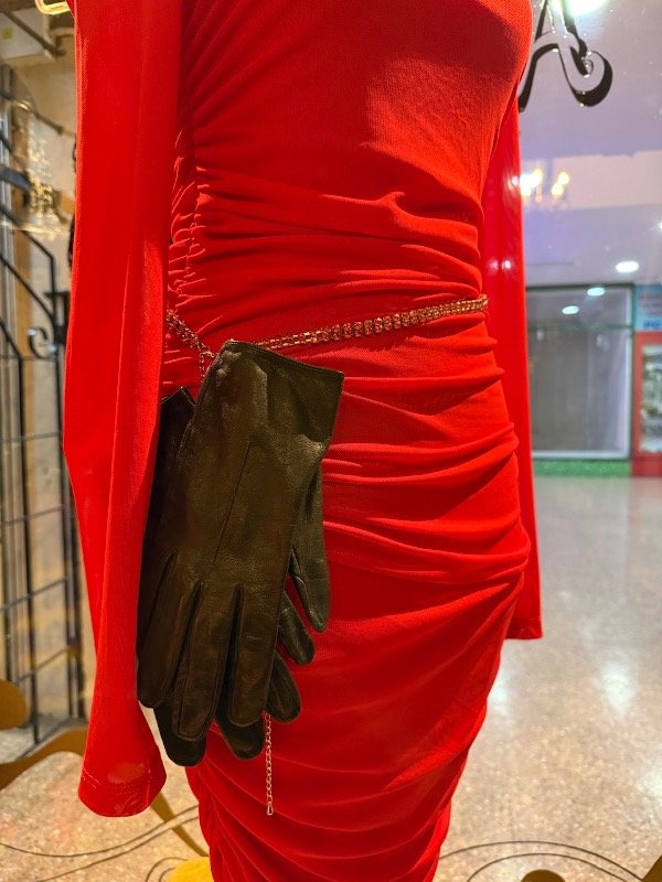 Producto - Vestido rojo fruncido - 6