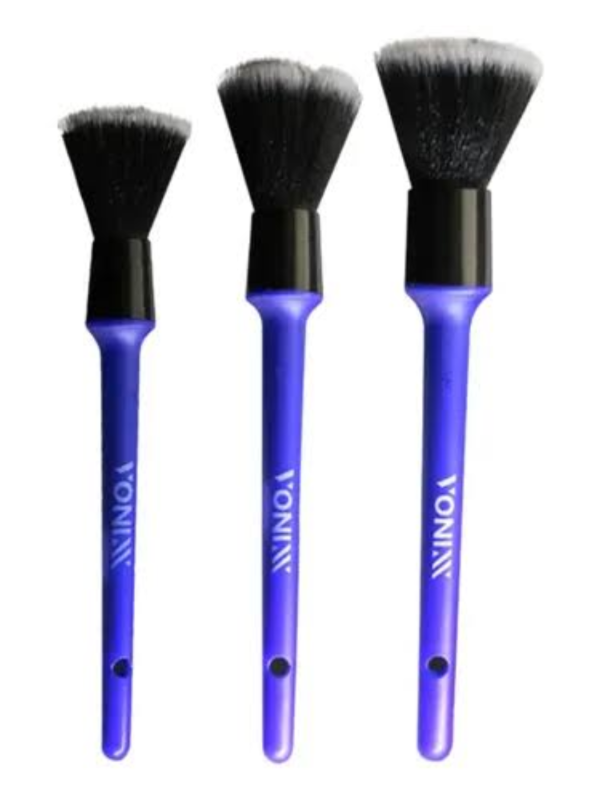 Producto - KIT 3 PINCELES DETAILING INTERIOR ULTRA SUAVE