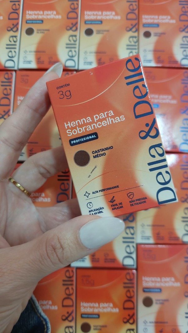 Producto - HENNA DELLA - DELLE - 3 GR - 3