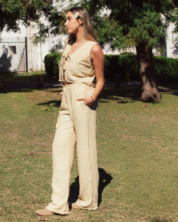 Producto - PANTALON LINO - 2 COLORES