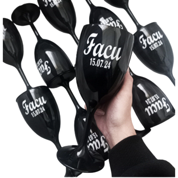 Producto - Copas de acrilico personalizadas x 6 unidades