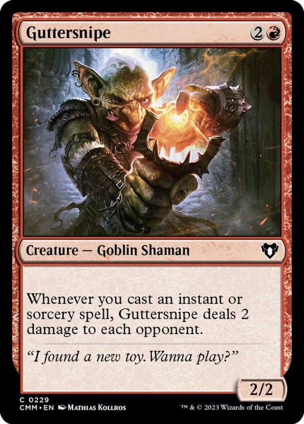Producto - Guttersnipe #229  Commander Masters