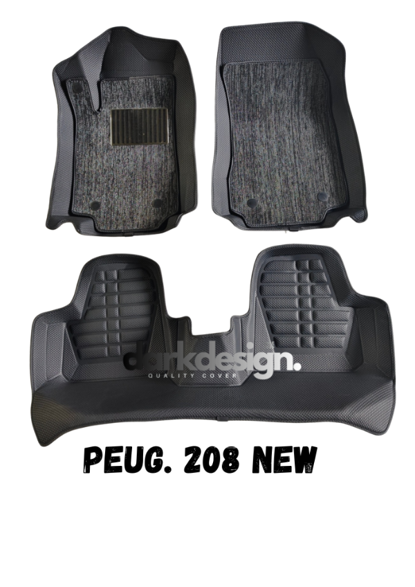 Producto - CUBRE ALFOMBRA TERMOFORMADA DARKDESIGN PEUGEOT 208 NEW