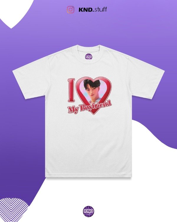 Producto - Remera i love my bf Jinu - DTF