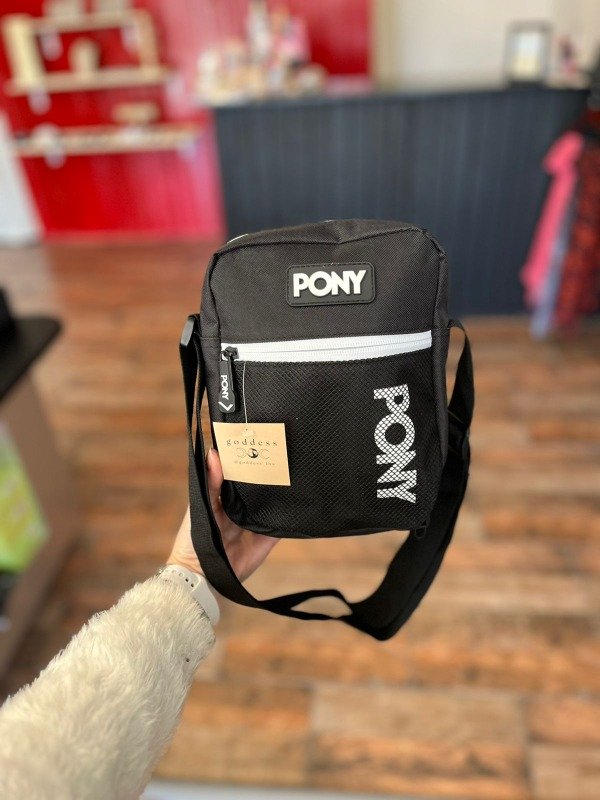 Producto - Morral negro pony 500
