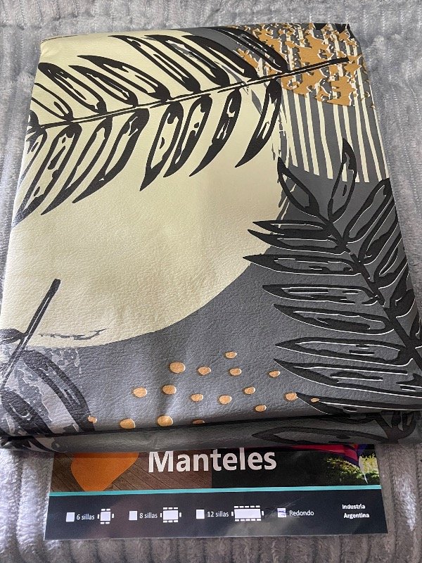 Producto - Manteles Ecocuero redondo - 1