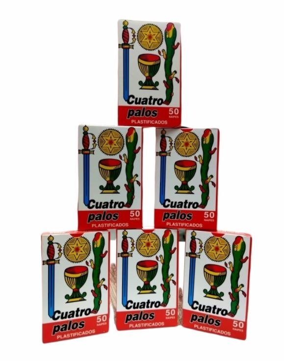 Producto - Naipes Cuatro Palo (x50)