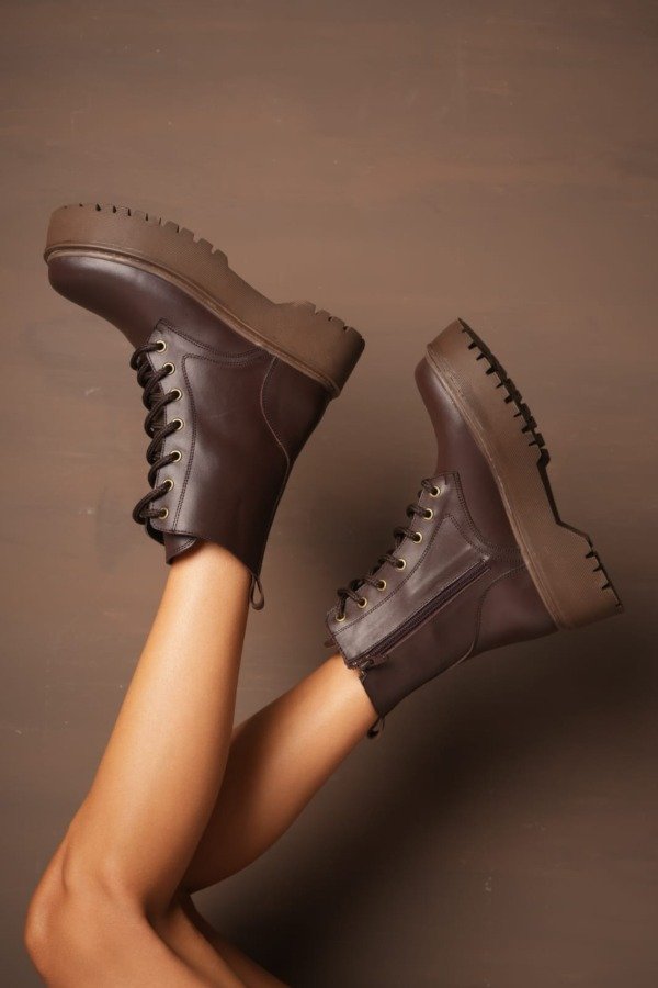 Producto - Borcegos Alania Chocolate // 76.500 TRANSF