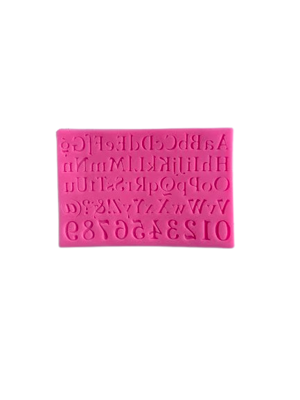 Producto - Molde silicona abecedario letras