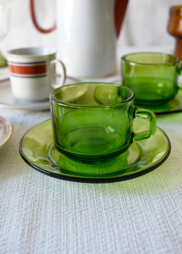 Producto - Set de cuatro pocillos para café Durax 70s - 0