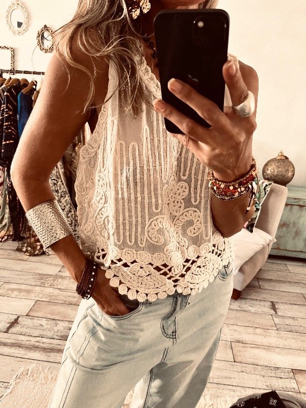 Producto - Musculosa caléndula