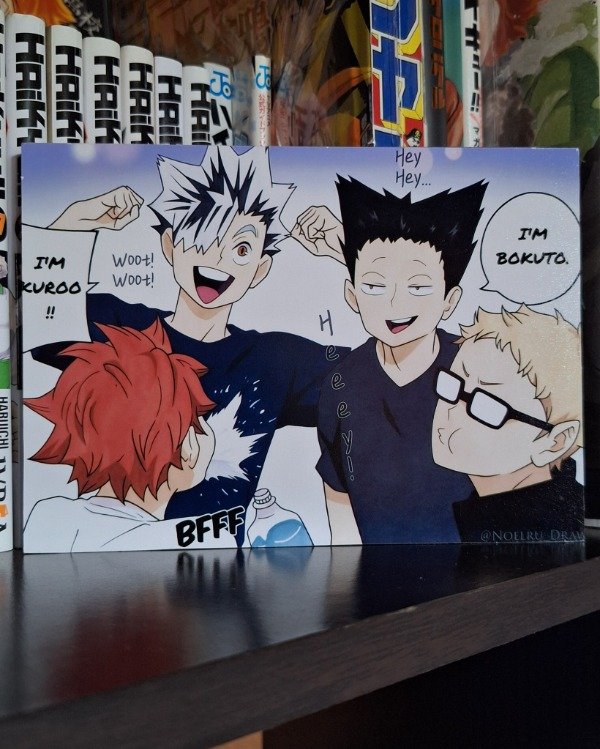 Producto - Bokuroo Cuadro / Haikyuu
