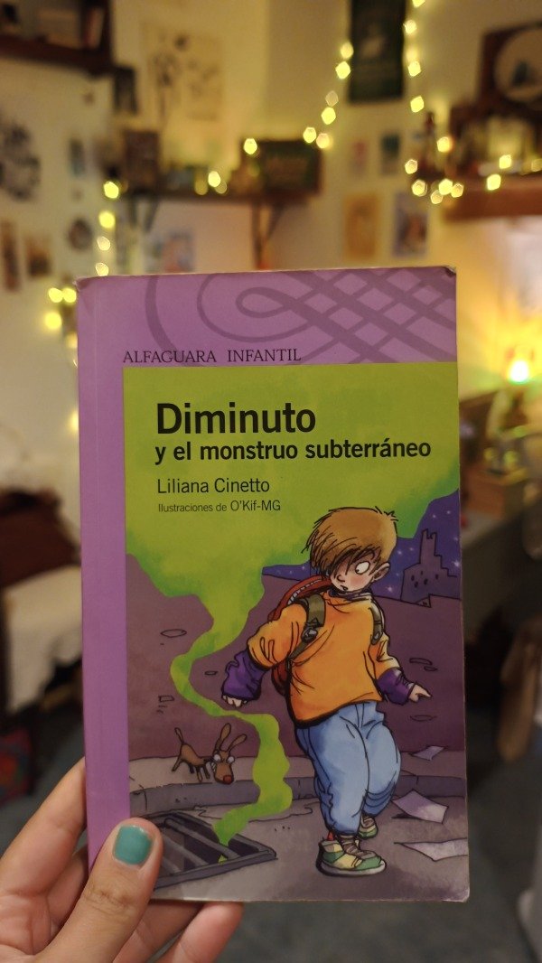 Producto - Diminuto y el monstruo subterráneo - Liliana Cinetto