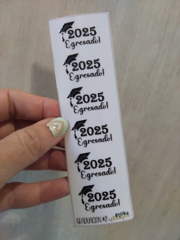 Producto - UV Tiritas 4x14cm Graduación #2