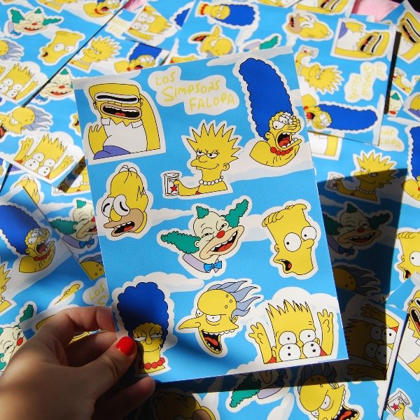 Producto - Plancha Simpsons Falopa - 0