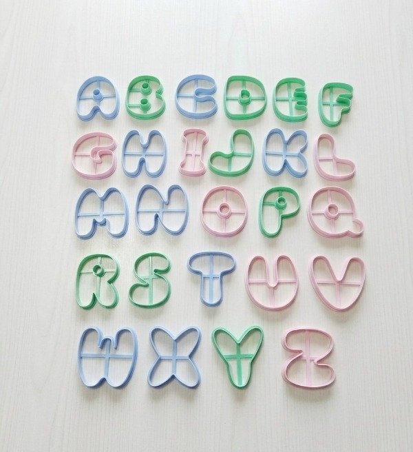 Producto - Letras Bubble