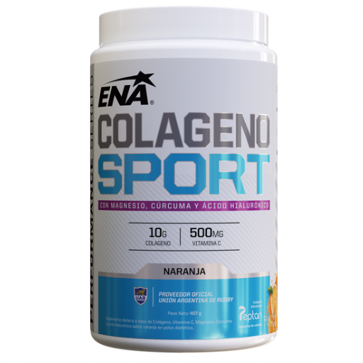 Producto - COLAGENO SPORT 407 GRS (COLAGENO+VITAMINA C+ACIDO HIALURONICO) ENA SPORT