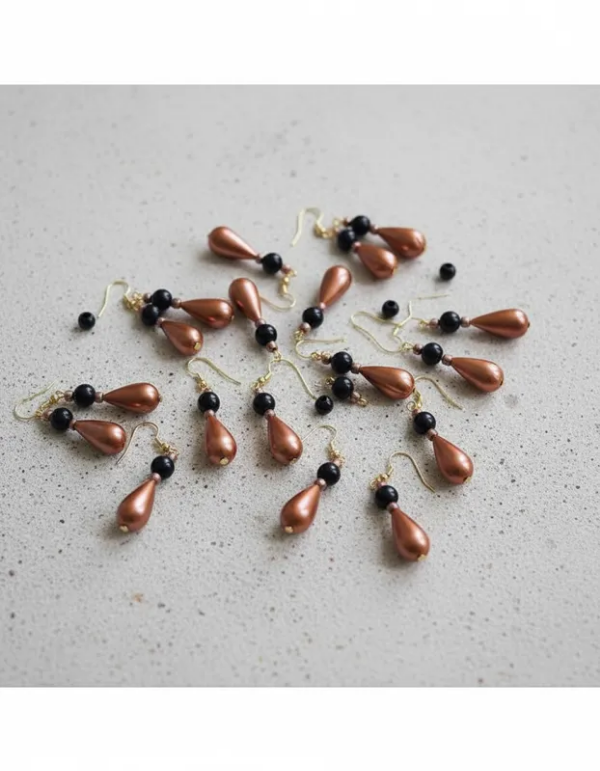 Producto - Aros Gota Bronce