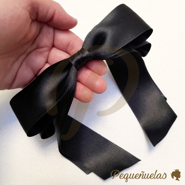 Maxi moño Amparo negro