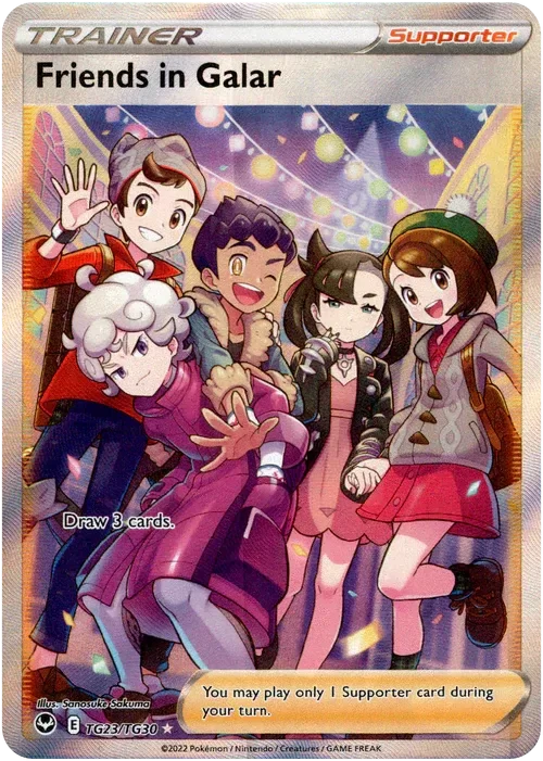 Producto - Friends in Galar Full Art - TG23/TG30 - Silver Tempest - Holo
