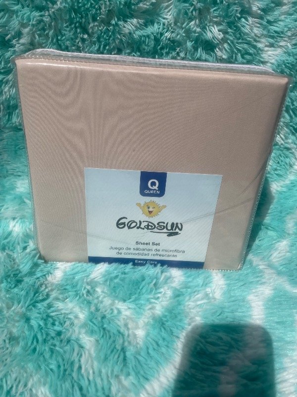 Producto - Sábanas GoldSun lisas queen