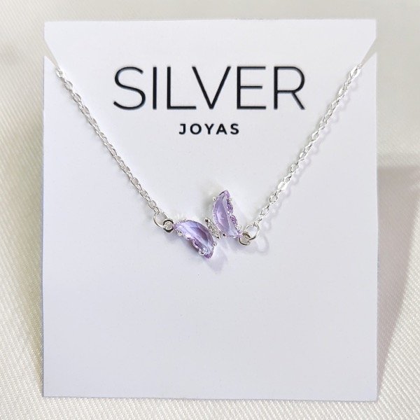 Producto - Pulsera mariposa violeta tornasolada AB