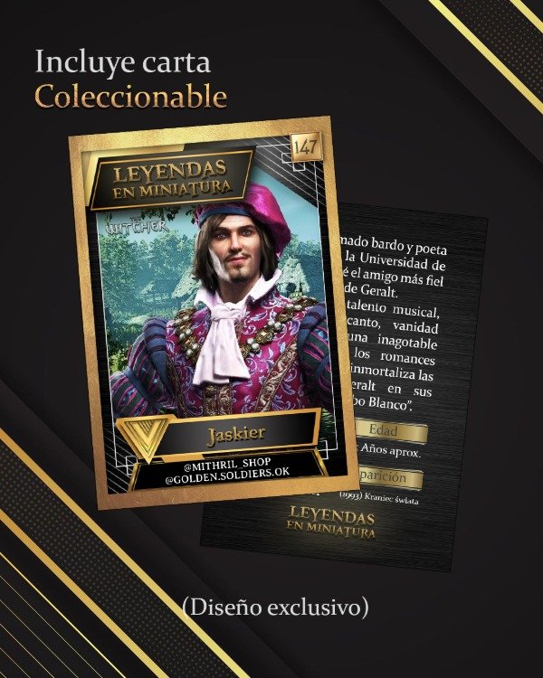 Producto - Jaskier - The Witcher - Leyenda Nro 147 - 4