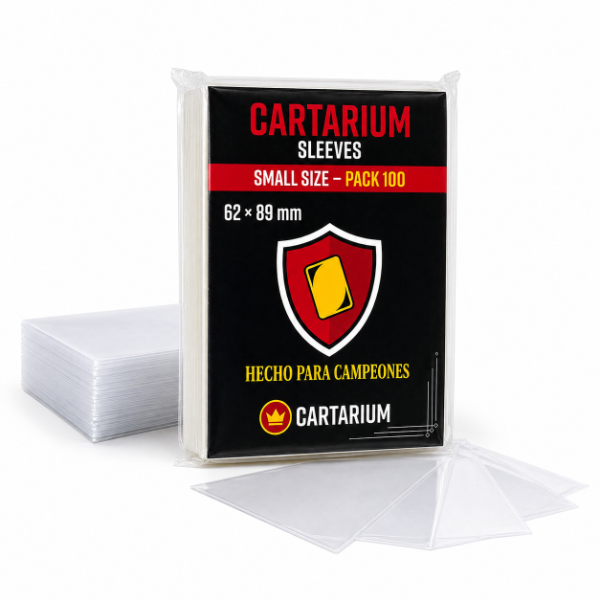 Producto - Cartarium Penny Sleeves X 100u 62x89 Transparente Small YGO - 0