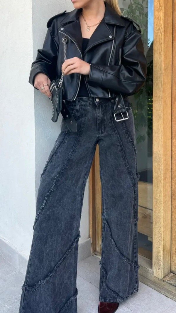 Producto - Wide Leg Montana Negro