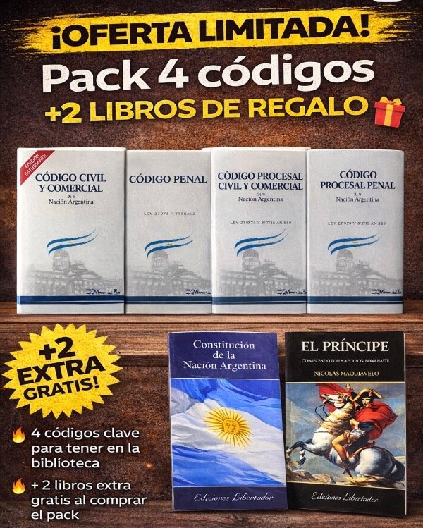 Producto - Pack 4 códigos + 2 de regalo