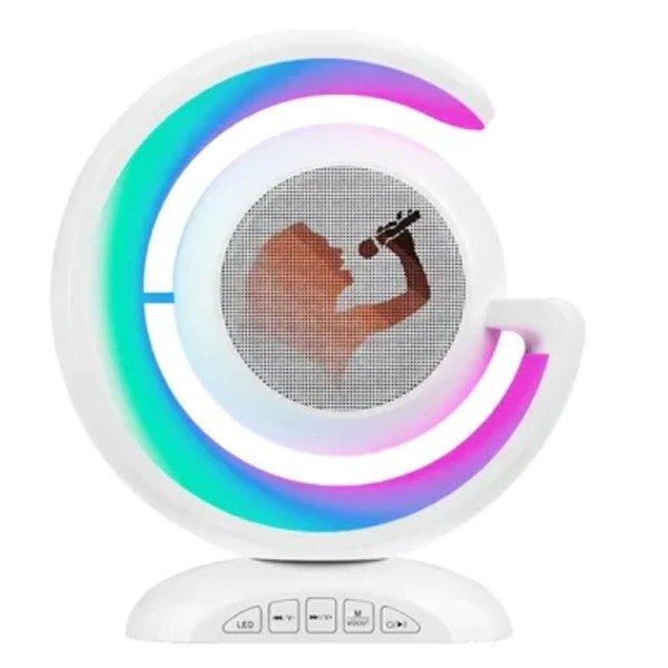 Producto - Parlante Karaoke Inalámbrico con Micrófono y Show de Luces
