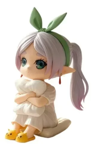 Producto - Gashapon Frieren En Pijama - Frieren (8cm)