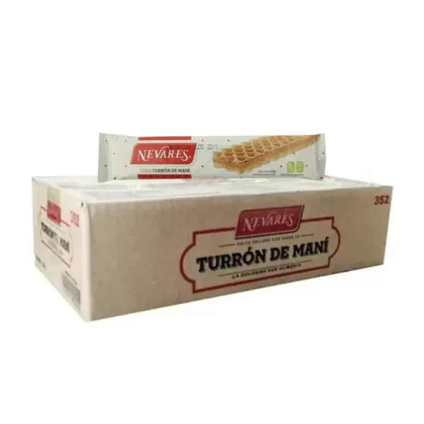 Producto - Nevares Turron de Maní x 50 (cada uno 212)