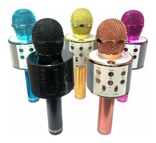Producto - Microfono Karaoke con Parlante bluetooth